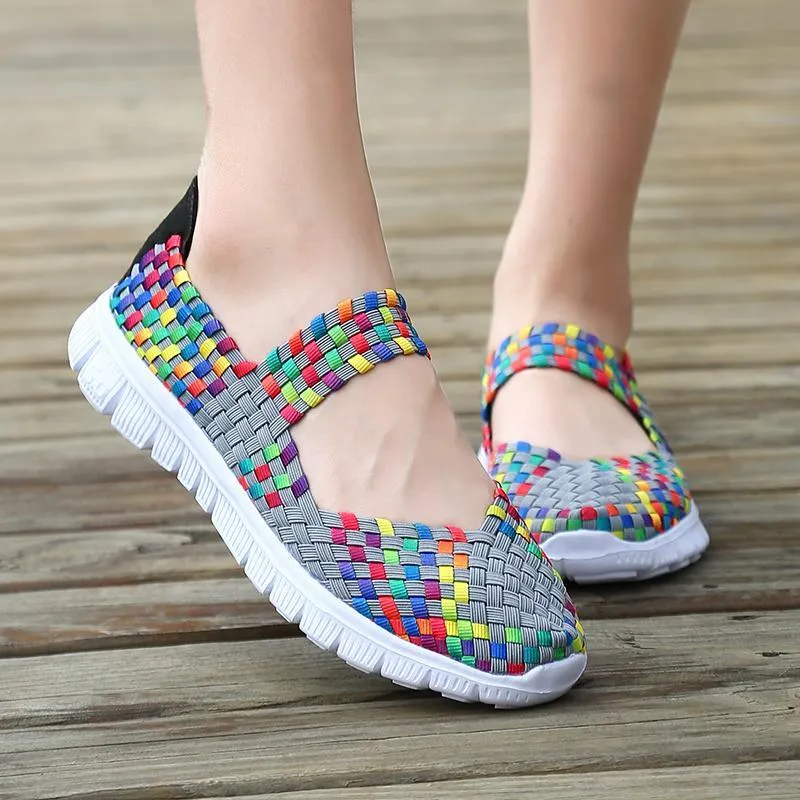 Breathable Casual Shoes Woman Flats Fashion Women Platform Shoes
