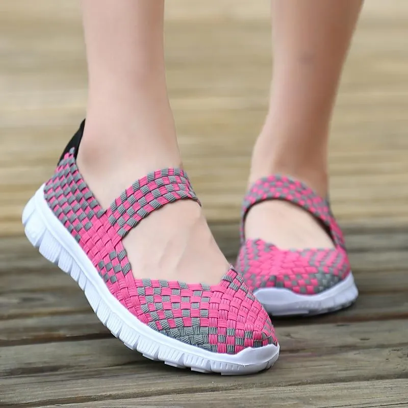 Breathable Casual Shoes Woman Flats Fashion Women Platform Shoes