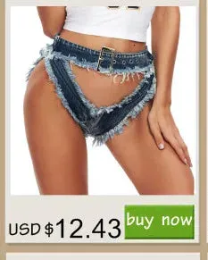 Bright Pvc Patent Leather Sexy Zipper Shorts Mini Shorts