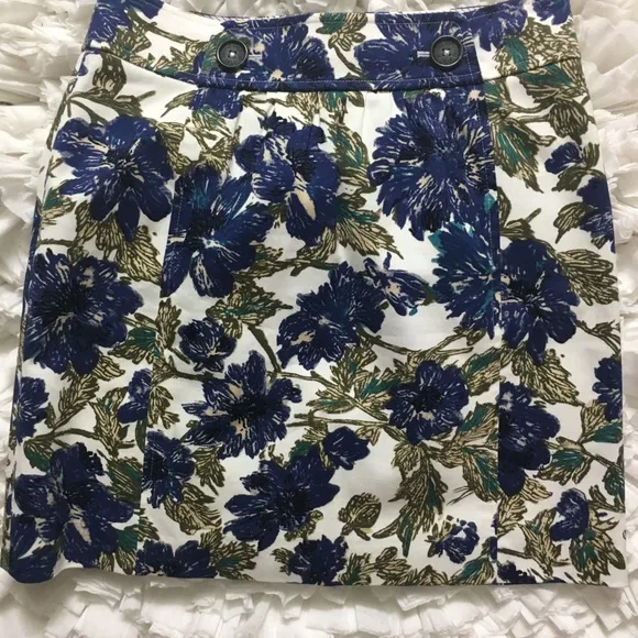 Brooks Brothers Floral Skirt