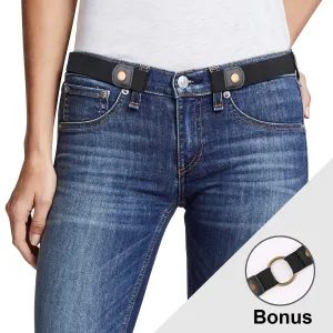 Buckle Free Women Stretch Belt Plus Size No Buckle/Show Invisible Belts for women Jeans Pants Dresses