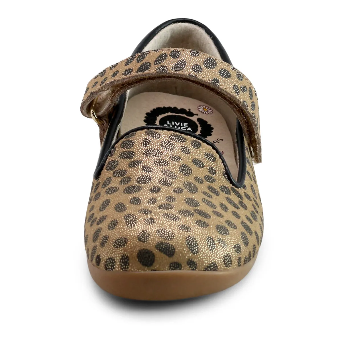 CADENZA Ballet Flat | Leopard Spotted Shimmer