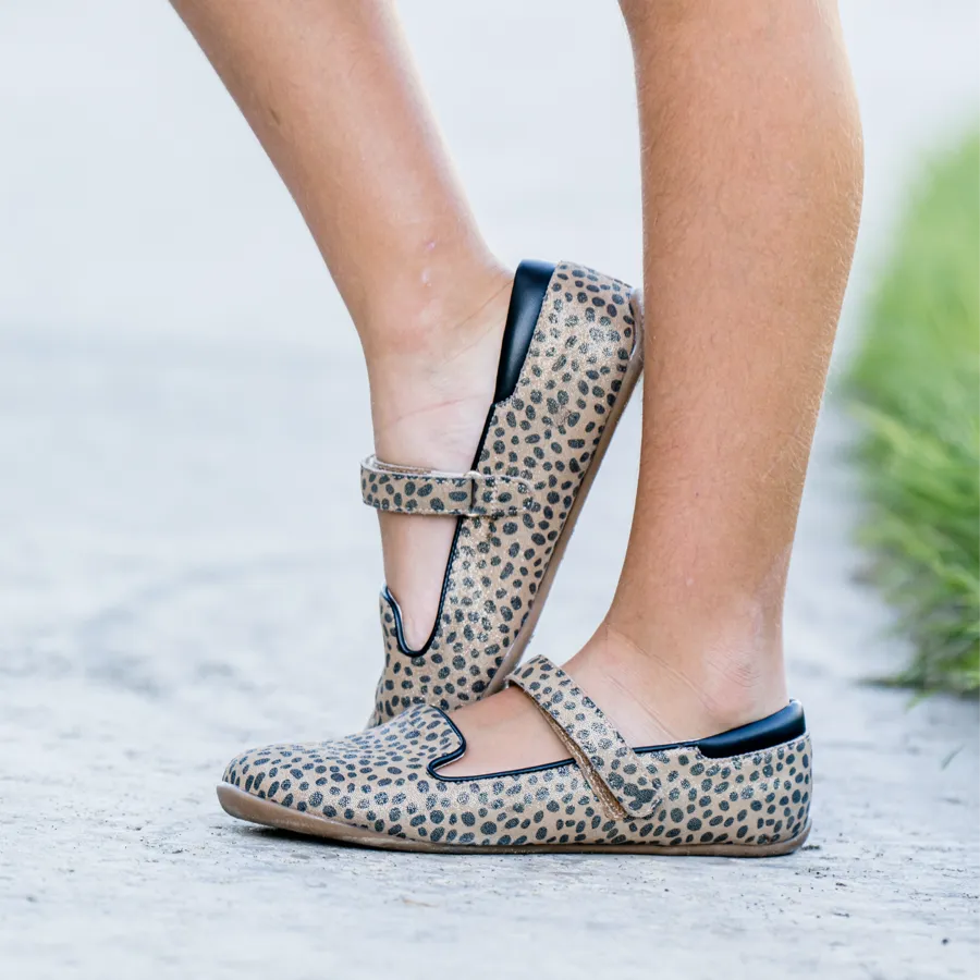 CADENZA Ballet Flat | Leopard Spotted Shimmer
