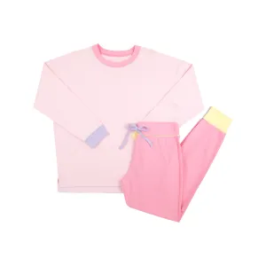 Callahan Cabernet Lounge Set (Women's) - Pastel Perfection