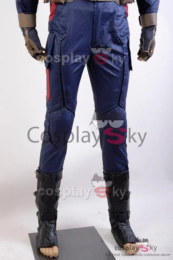 Captain America: Civil War Steve Rogers Uniform Cosplay Costume