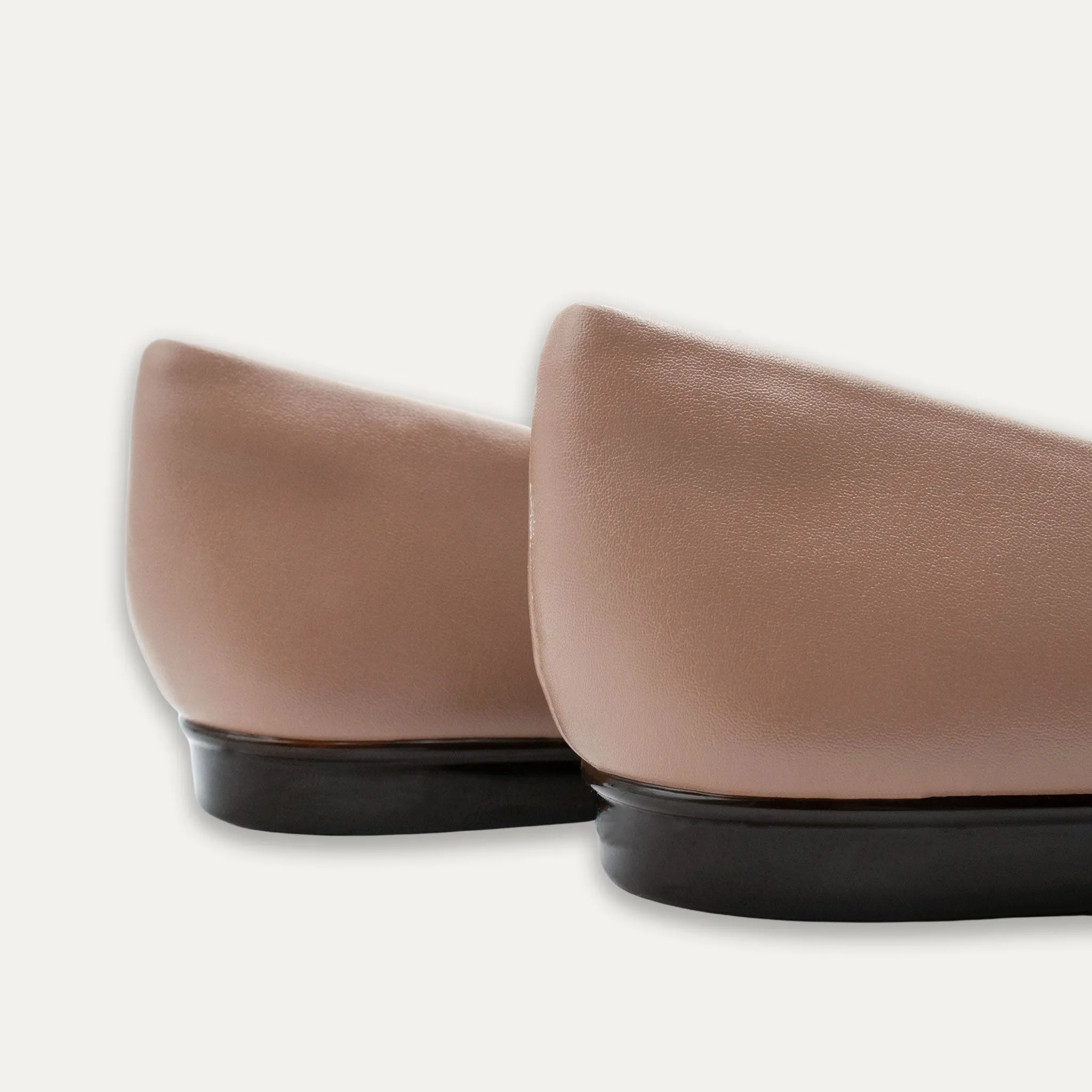 Carmen Tan Pointed Toe Flats