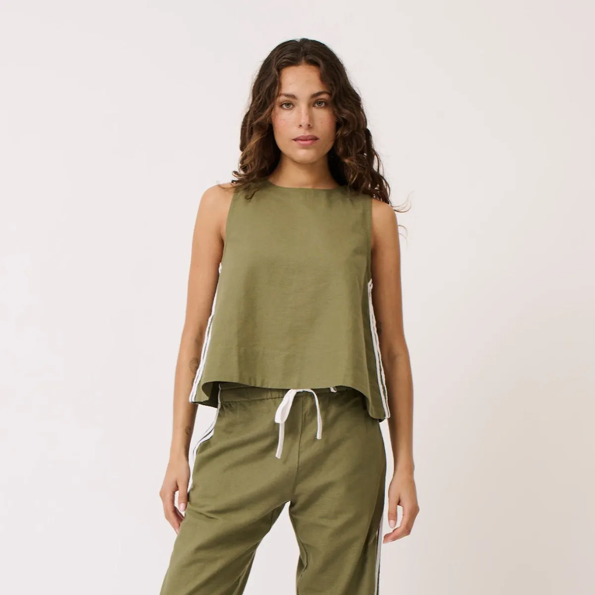 Cartel & Willow Nora Tank (Palm)