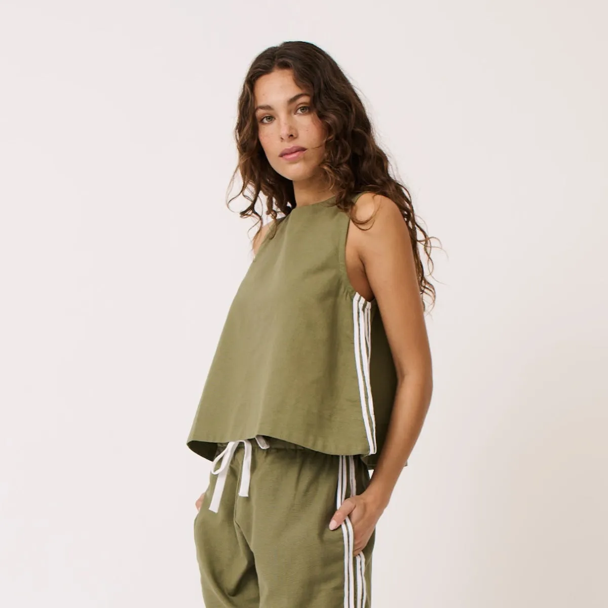 Cartel & Willow Nora Tank (Palm)