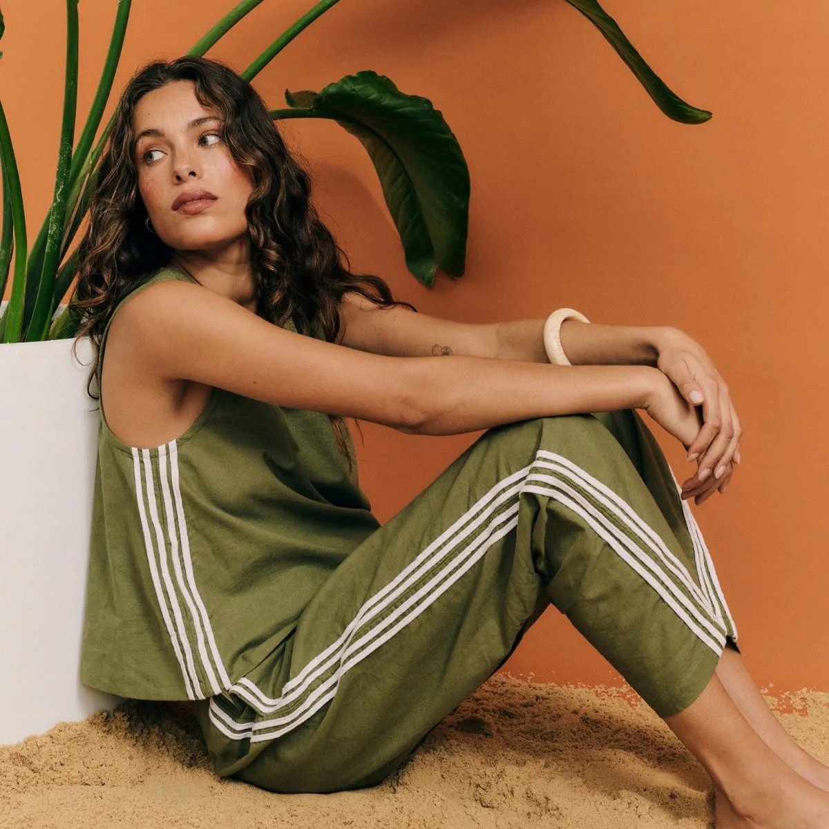 Cartel & Willow Nora Tank (Palm)