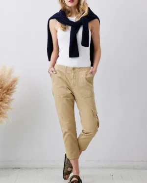 CHARLIE CARGO PANTS - SAND