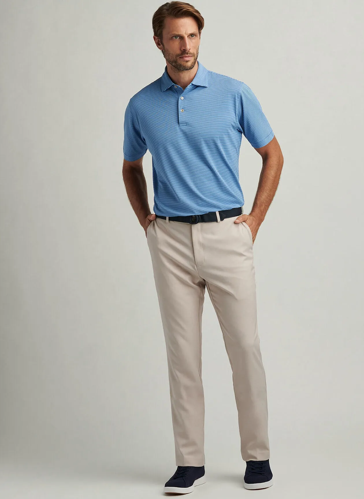 Charlotte Performance Trouser by Peter Millar - Khaki