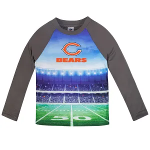 Chicago Bears Boys Long Sleeve Tee Shirt