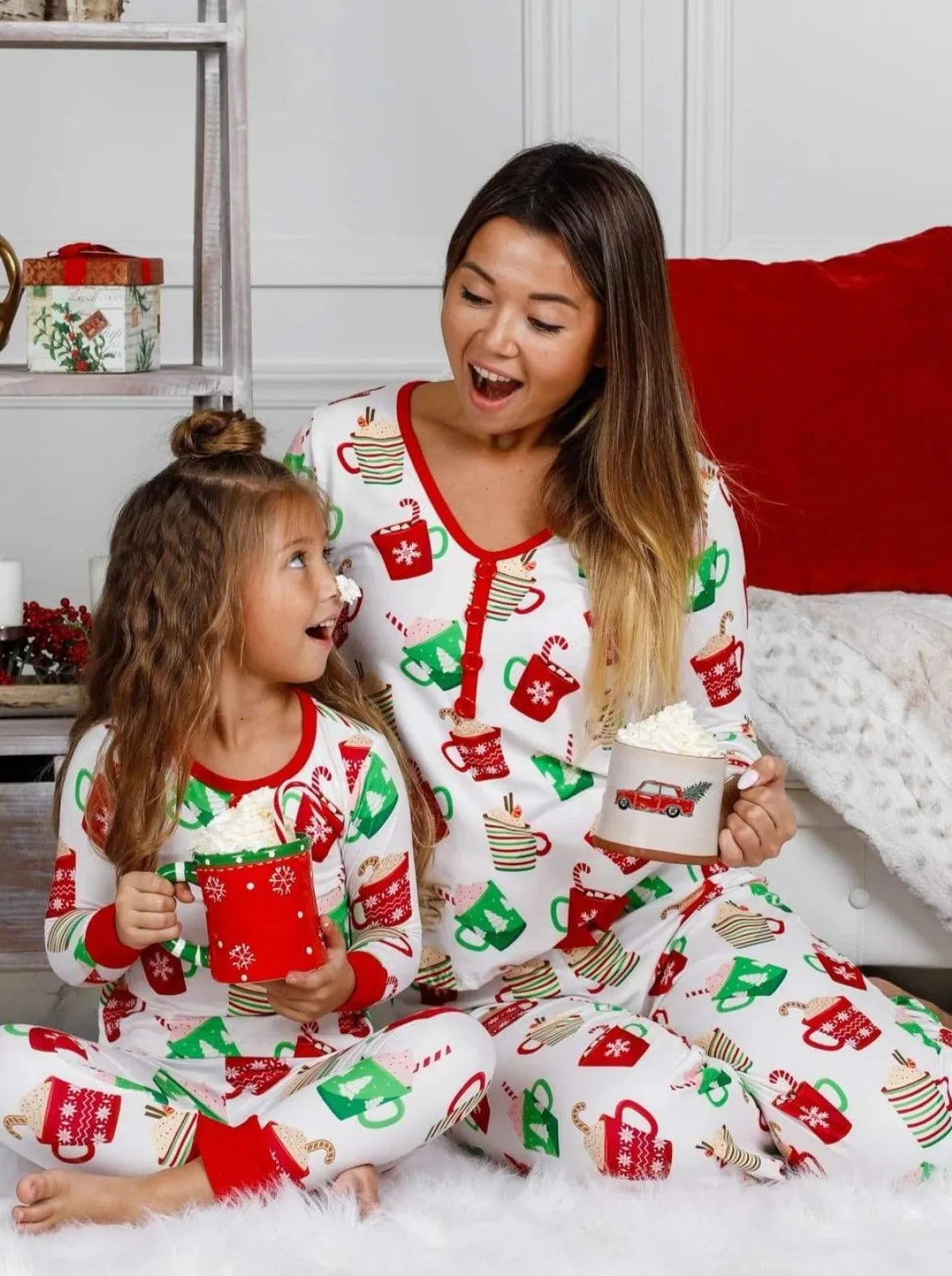 Christmas Cocoa Pajama Set