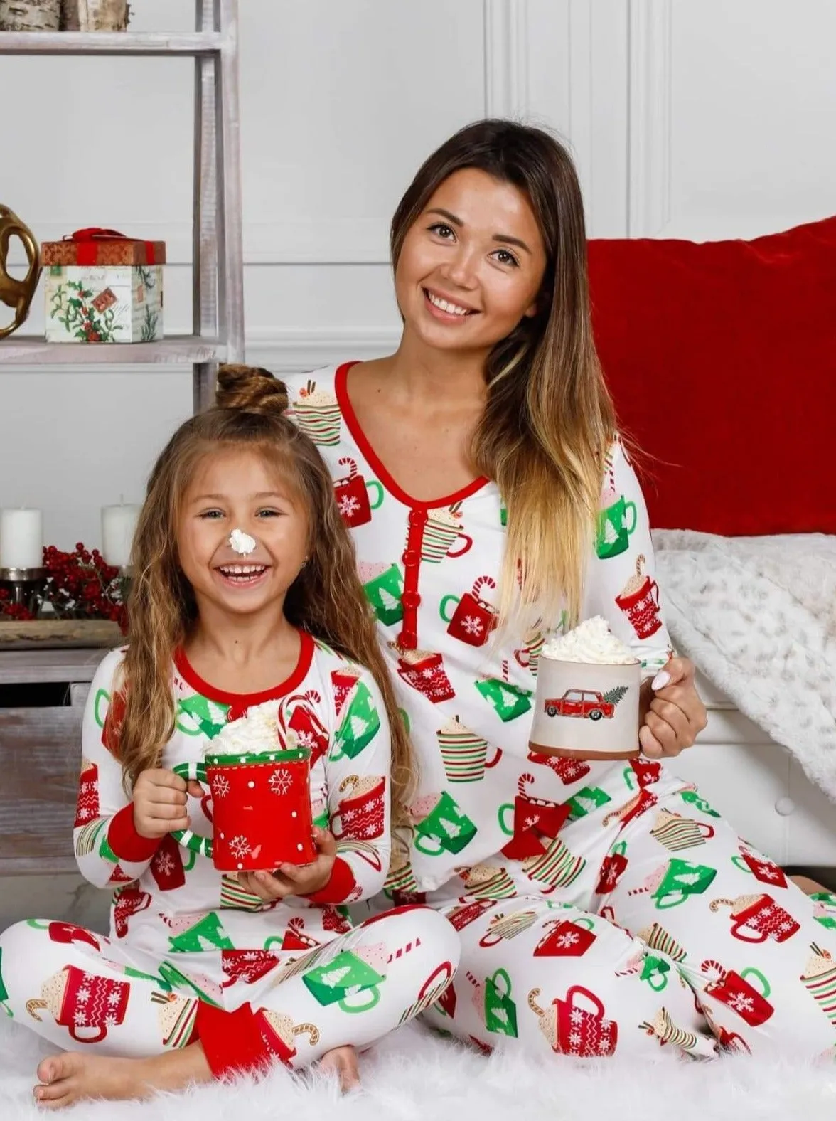 Christmas Cocoa Pajama Set