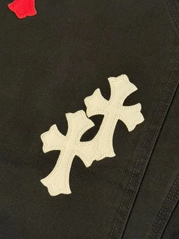 Chrome Hearts Cross Patch Carpenter Pants