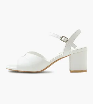 Chunky Block Mid Heel Sandals