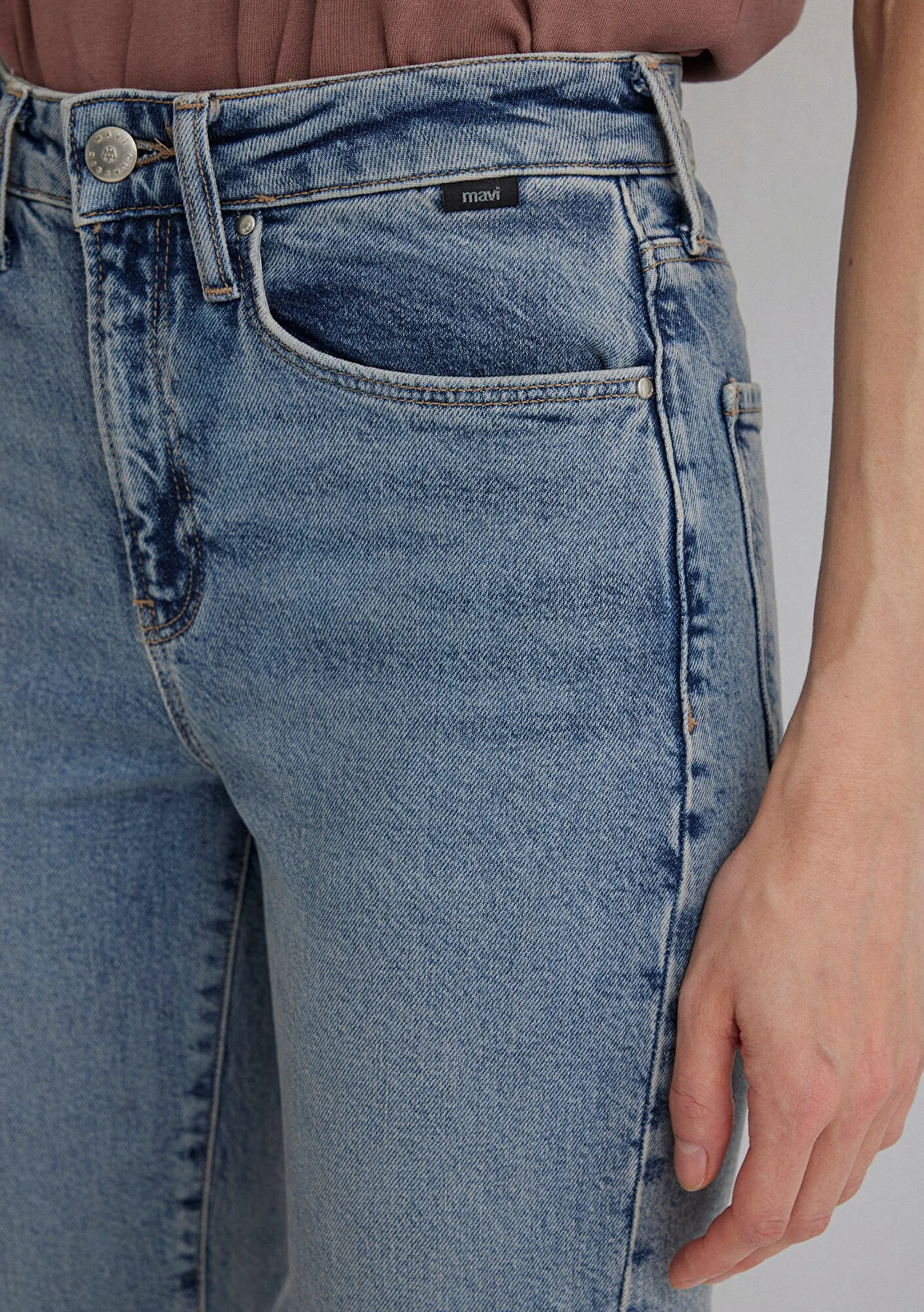 Cindy Light Classic Denim Jean Pants
