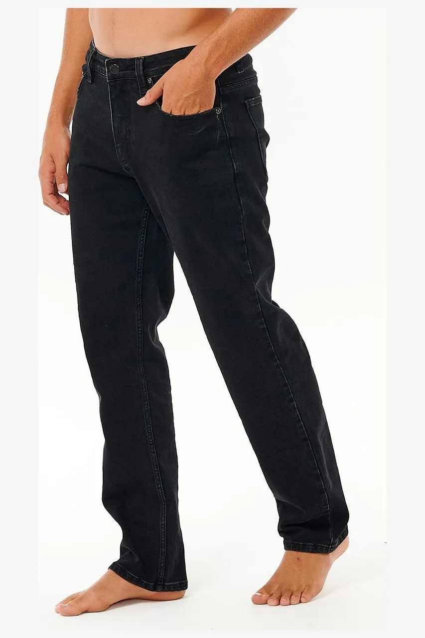 CLASSIC SURF DENIM PANT - WASHED BLACK