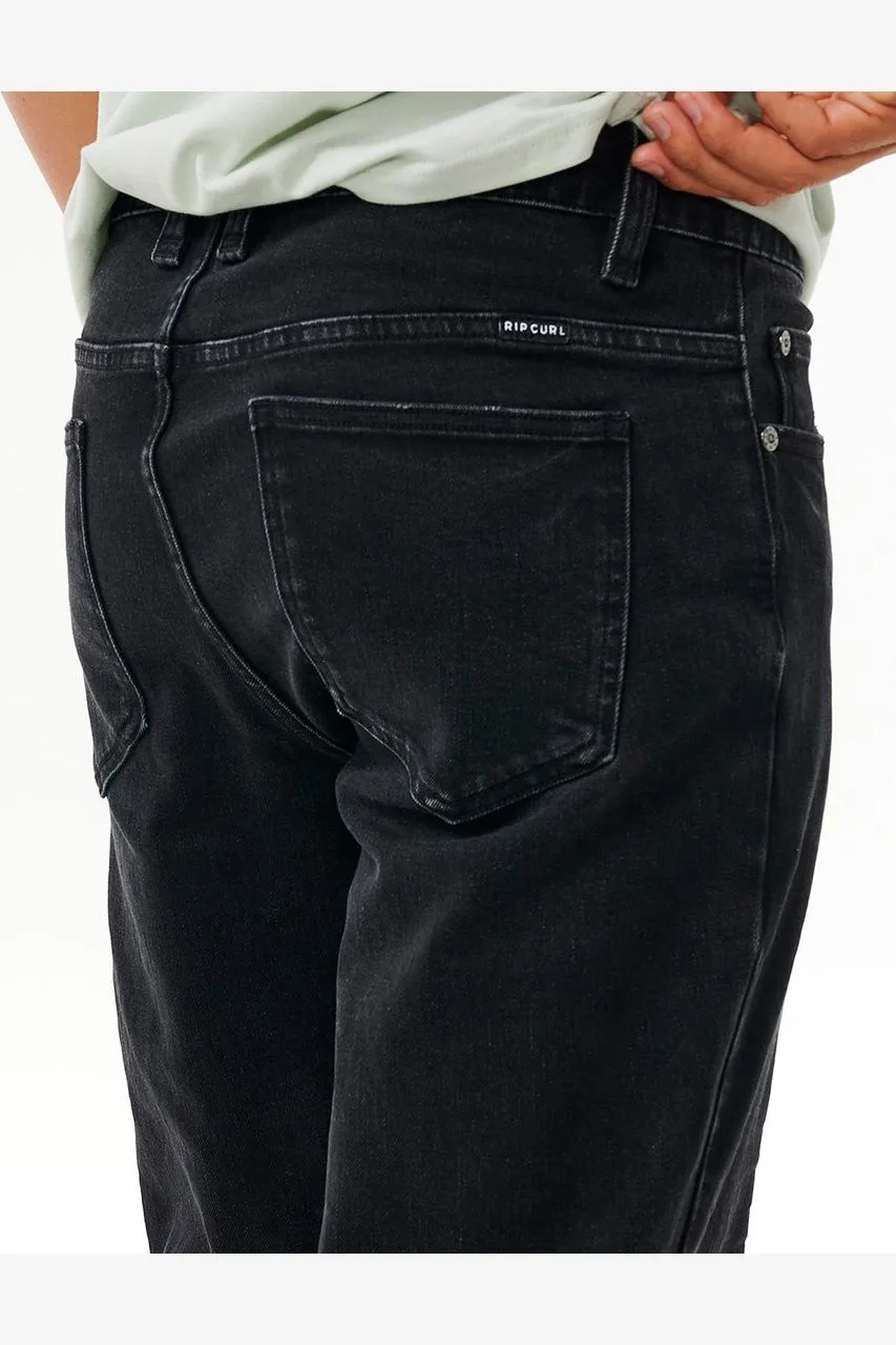 CLASSIC SURF DENIM PANT - WASHED BLACK