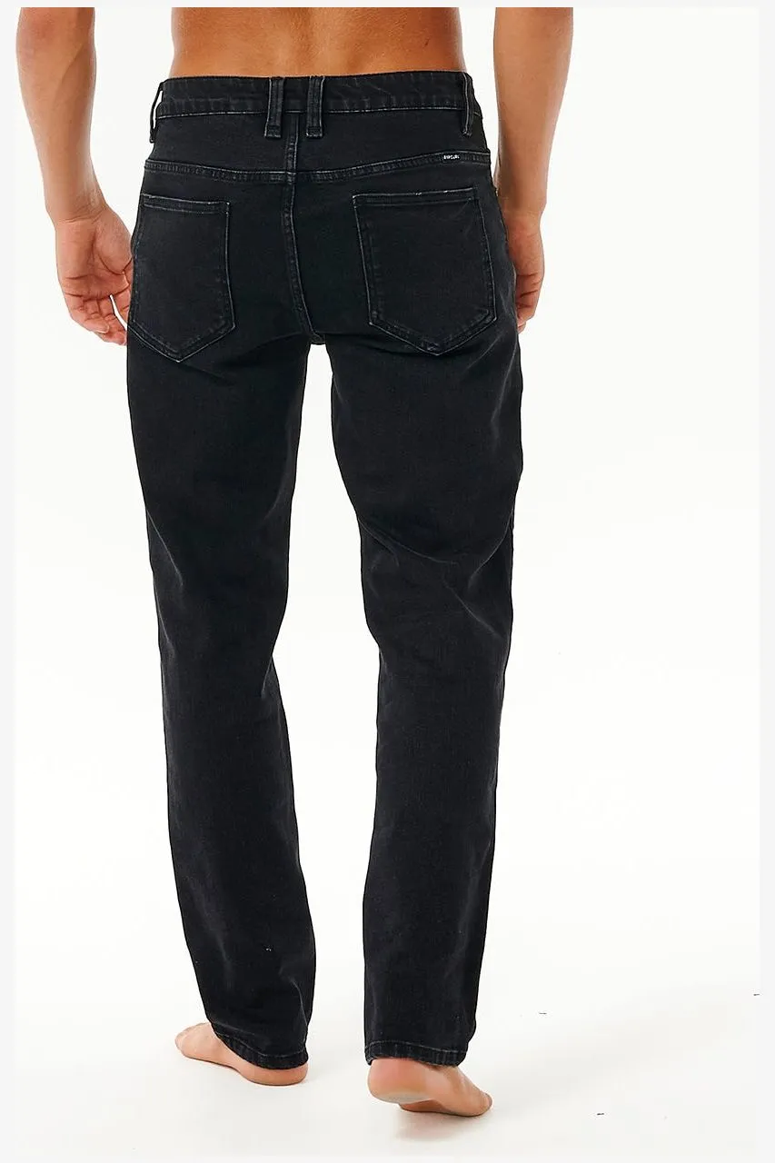 CLASSIC SURF DENIM PANT - WASHED BLACK