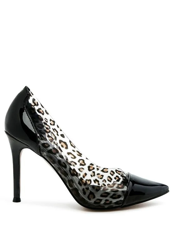Clear Stiletto Pumps