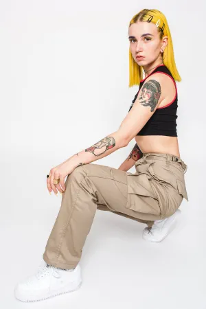 Cobain Khaki Cargo Pants