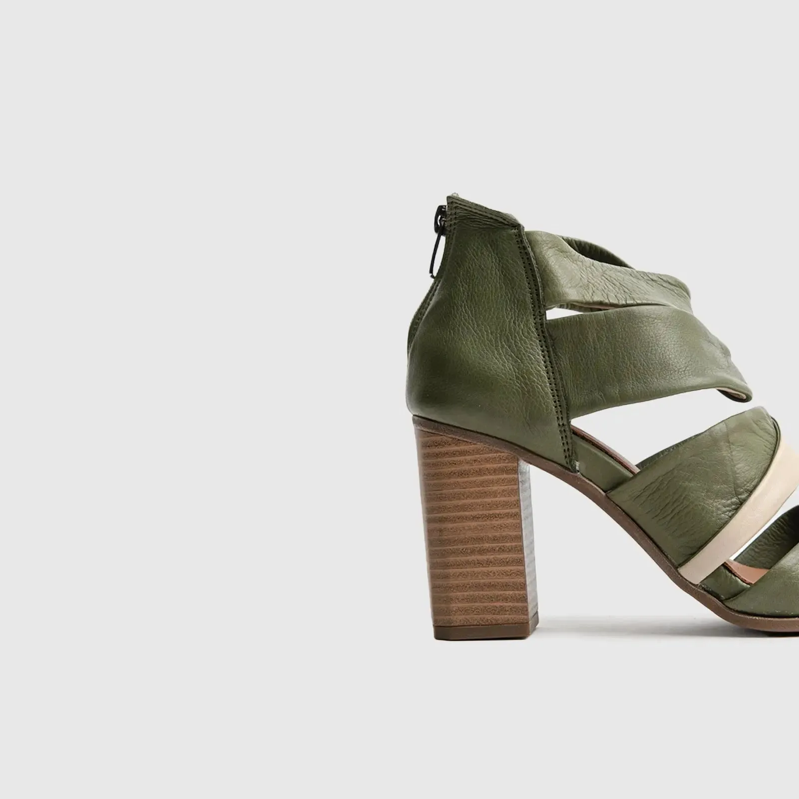 Comfort Block Heel Sandal 8334