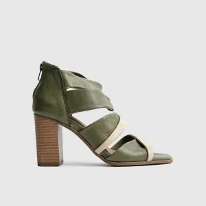 Comfort Block Heel Sandal 8334