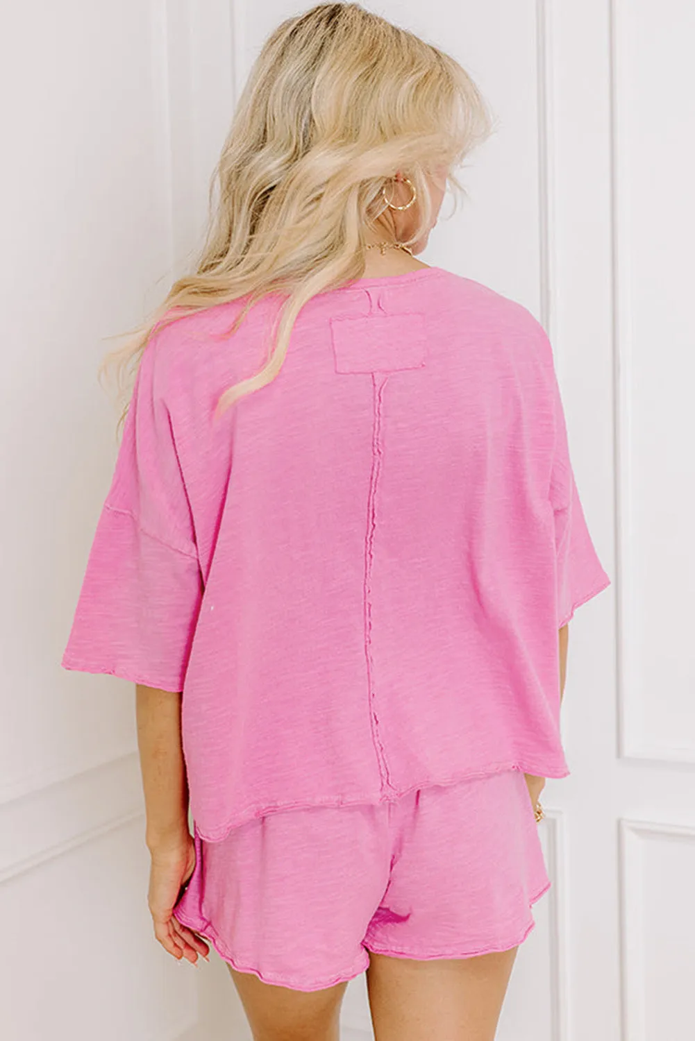 Conley, Loose Fit T Shirt and High Waist Skirt Set