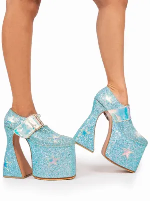Cosmic Drip Platform Heels