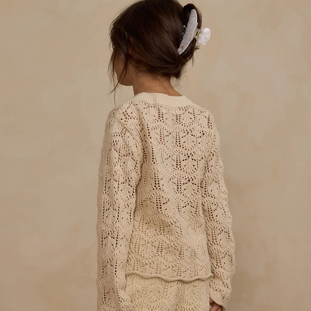 Crochet Knit Set | Natural