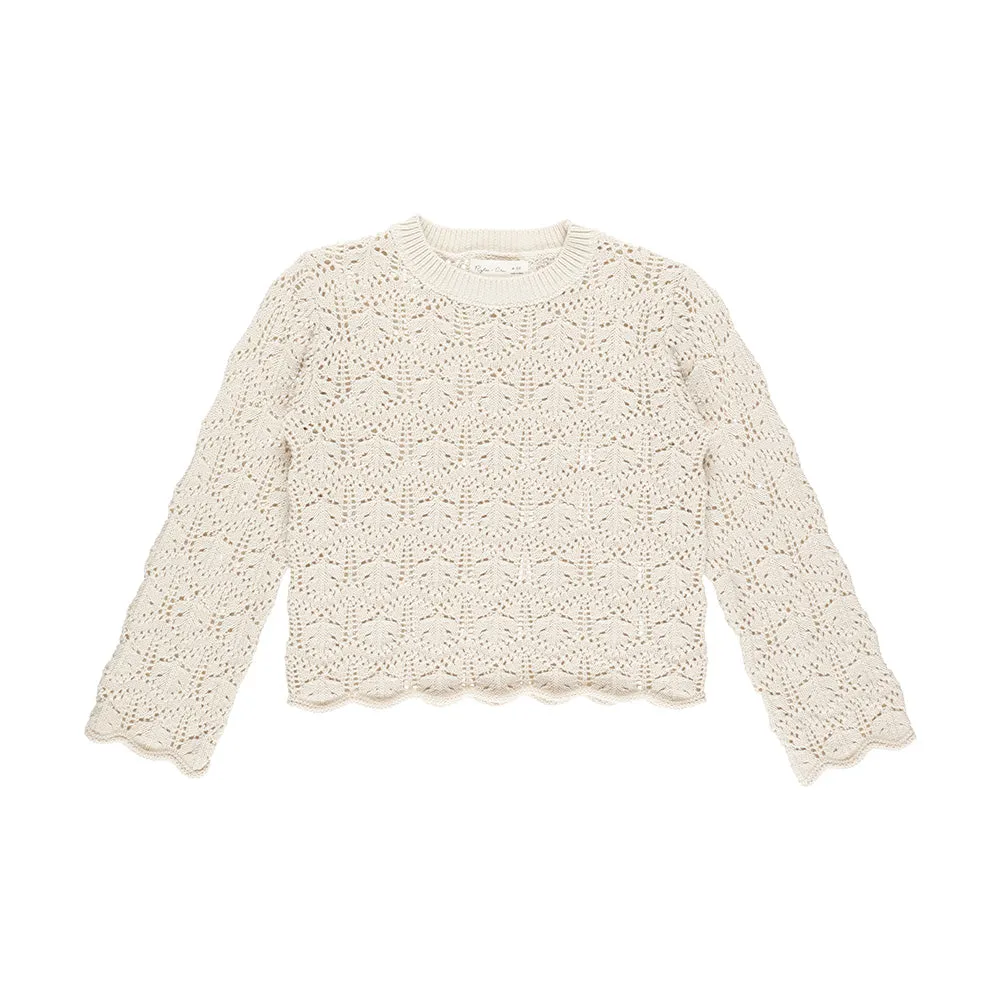 Crochet Knit Set | Natural