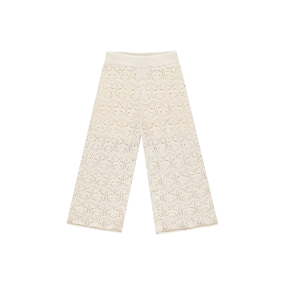 Crochet Knit Set | Natural