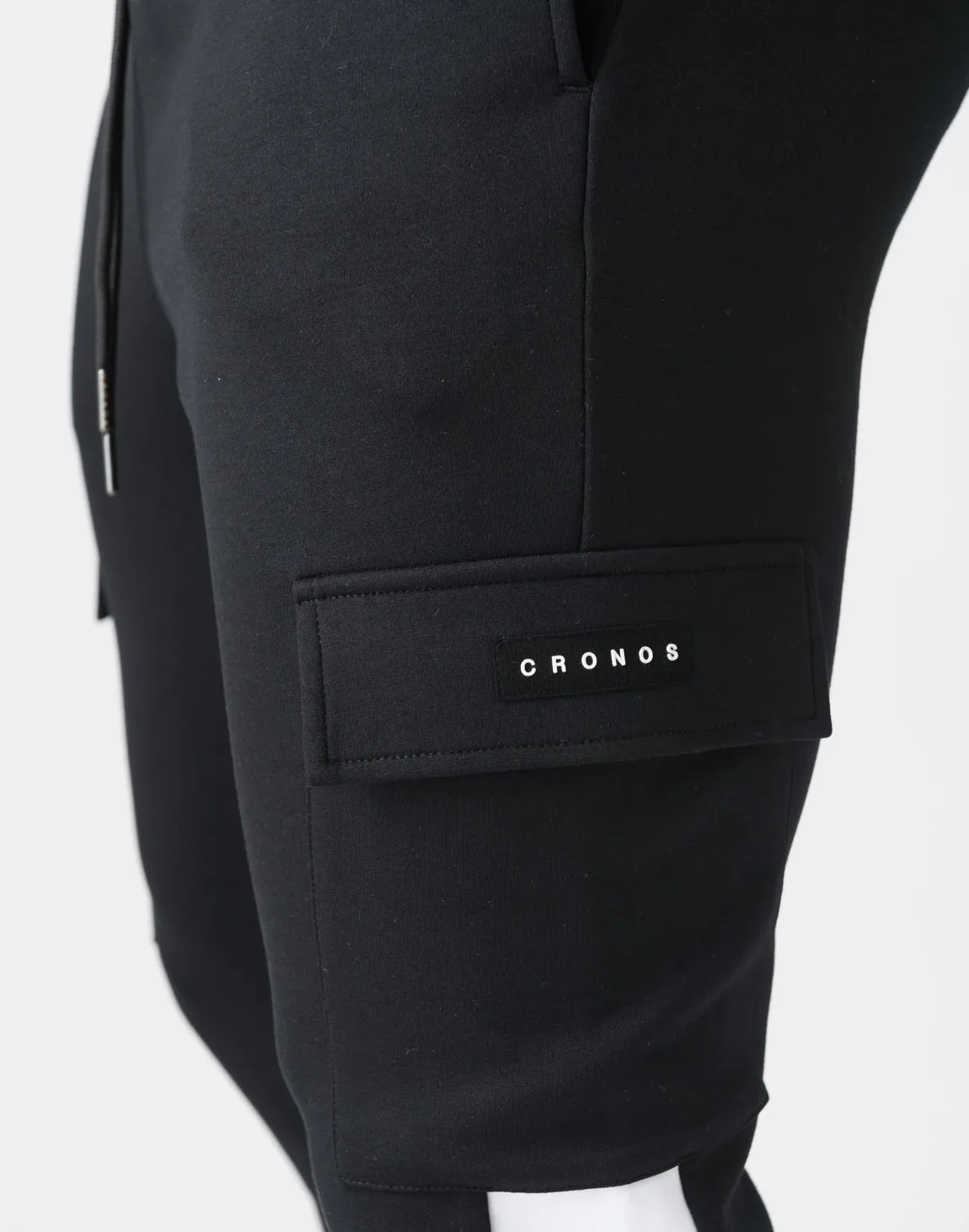 CRONOS Skinny cargo pants【GREIGE】
