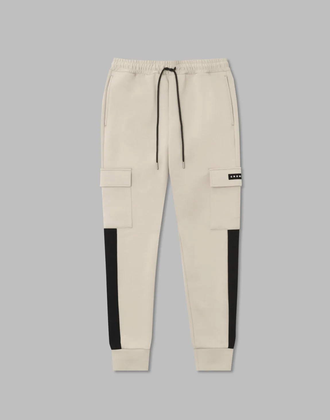 CRONOS Skinny cargo pants【GREIGE】
