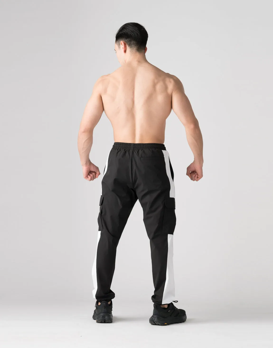 CRONOS Stretch cargo pants【BLACK】