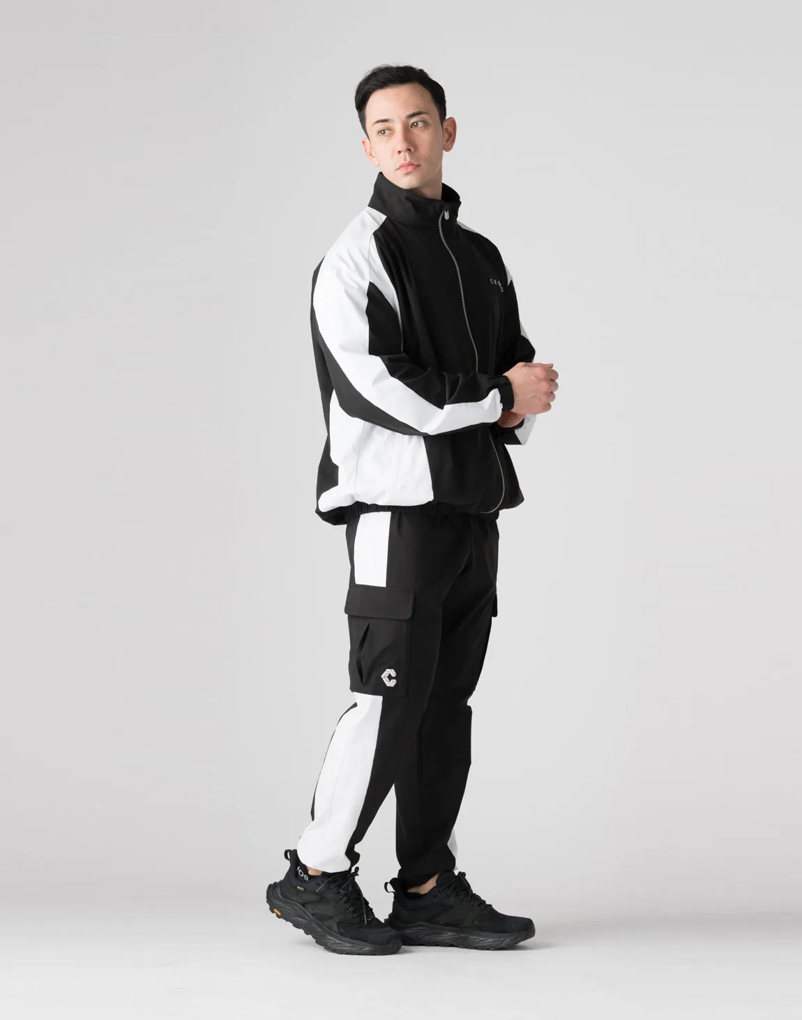 CRONOS Stretch cargo pants【BLACK】