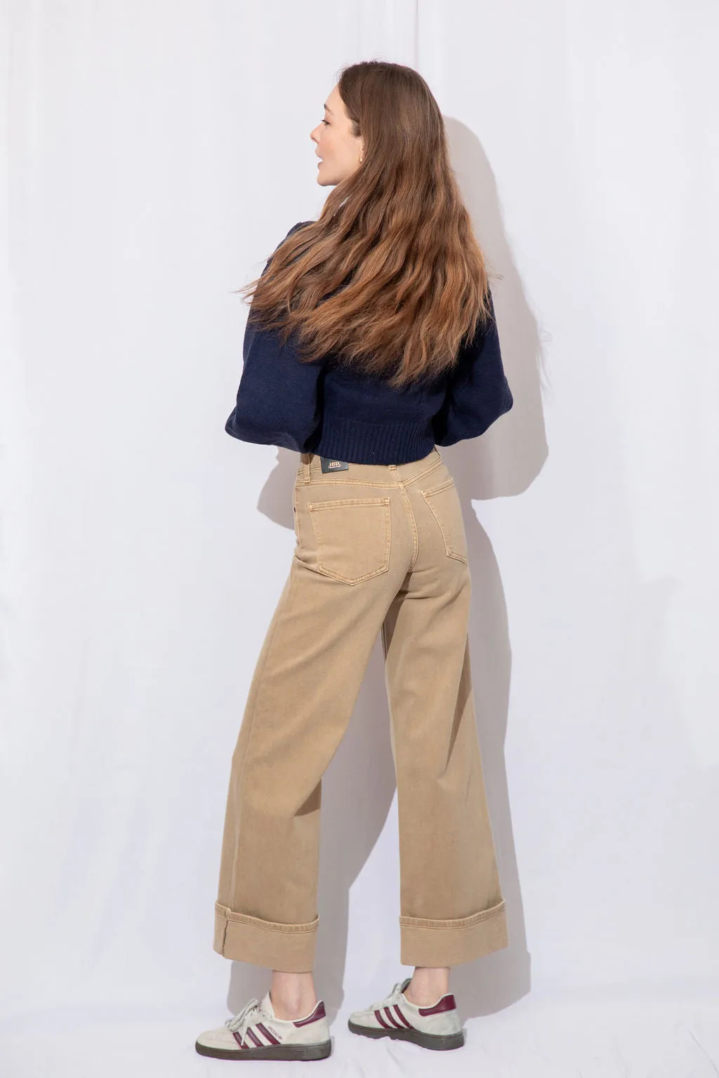Cuffed Palazzo Jean