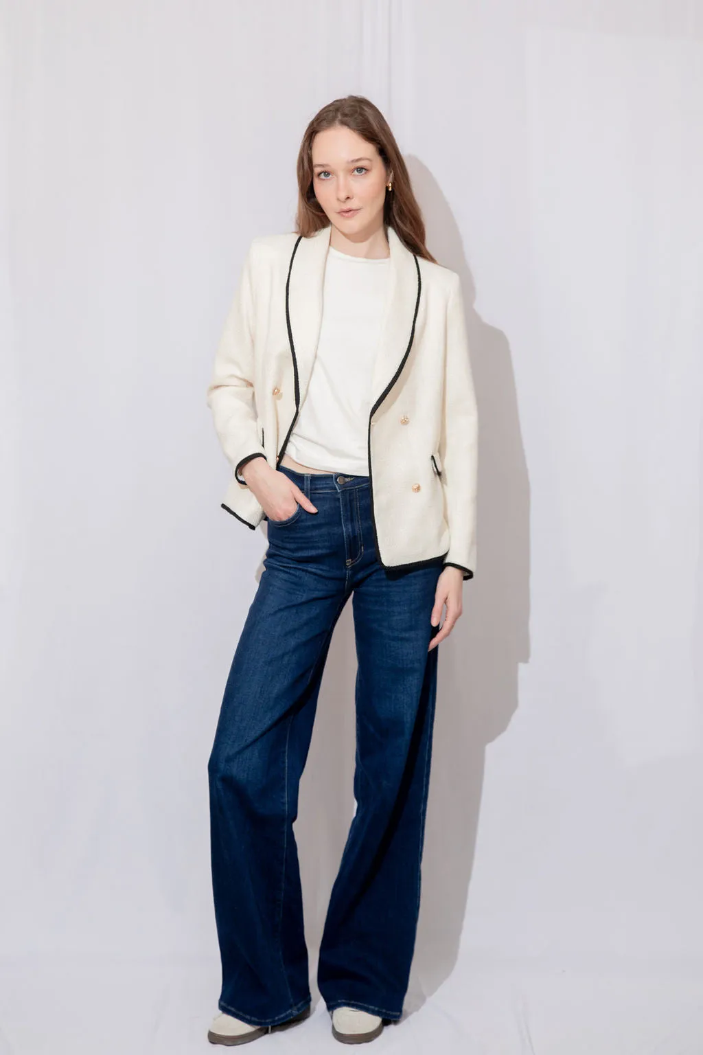 Cuffed Palazzo Jean