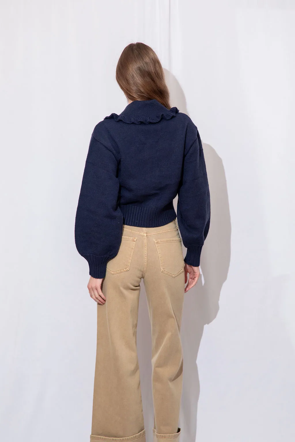 Cuffed Palazzo Jean