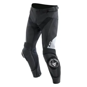 Dainese Delta 4 Leather Pants Black / White