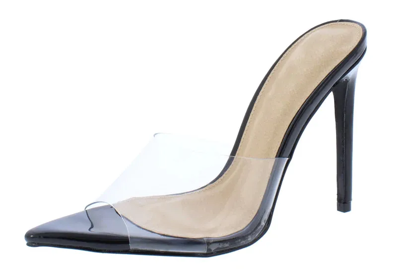 Damara Lucite Heels