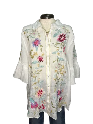 Darcey Ruffle Sleeve Tunic