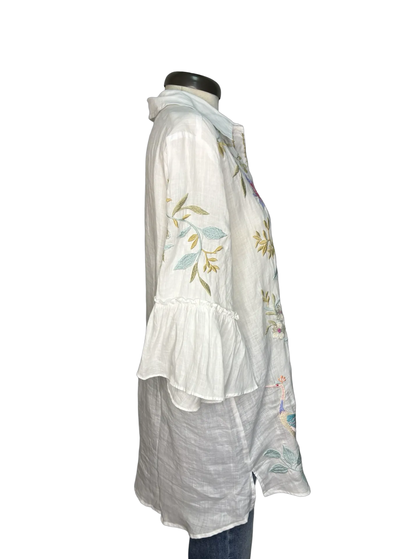 Darcey Ruffle Sleeve Tunic