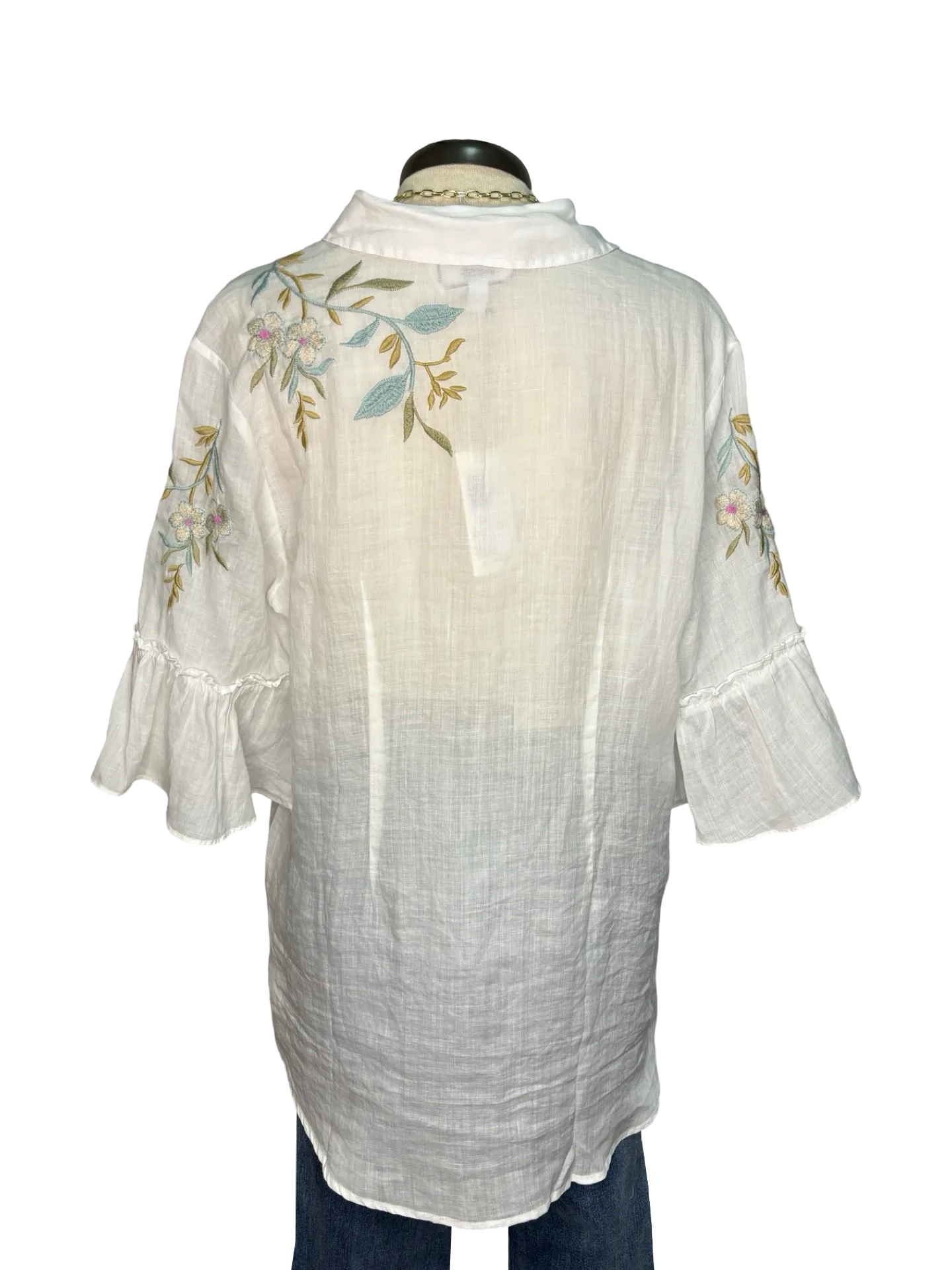 Darcey Ruffle Sleeve Tunic