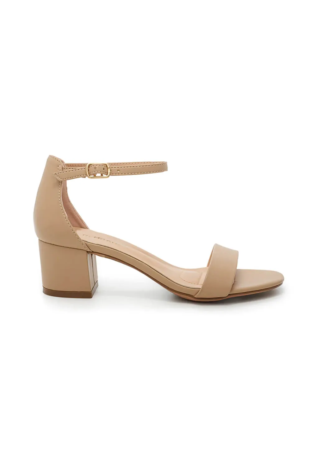 De Blossom Annie Strap Heels for Women in Nude | ANNIE-50W NUDE