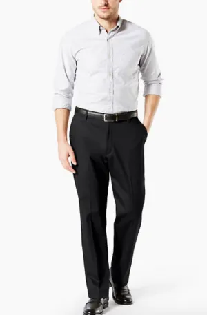 Dockers Signature Khaki Classic Fit Pants - Black