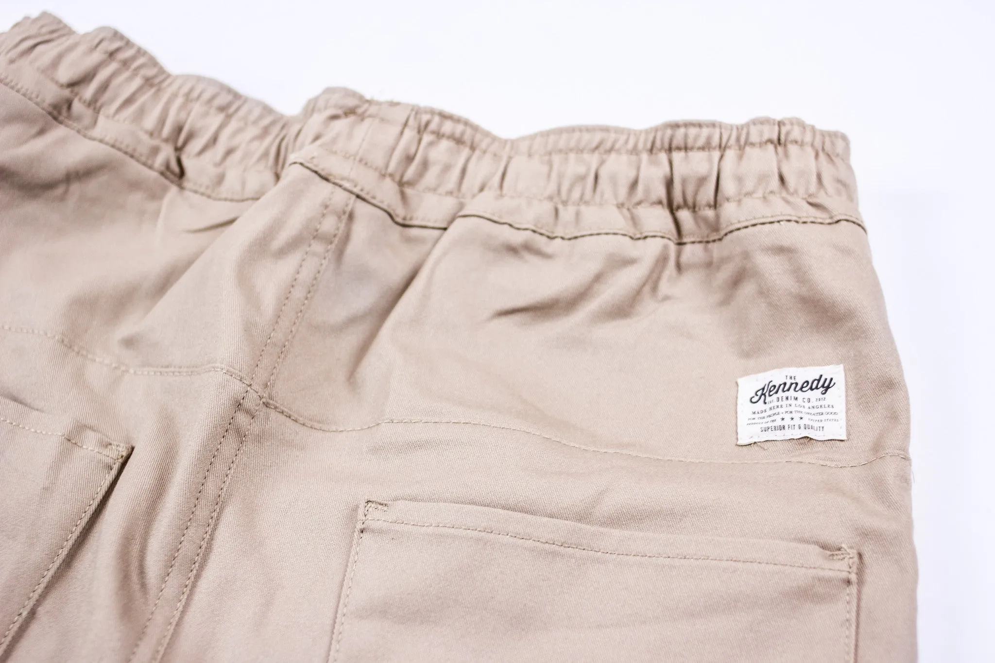 Dropcrop Pants Khaki