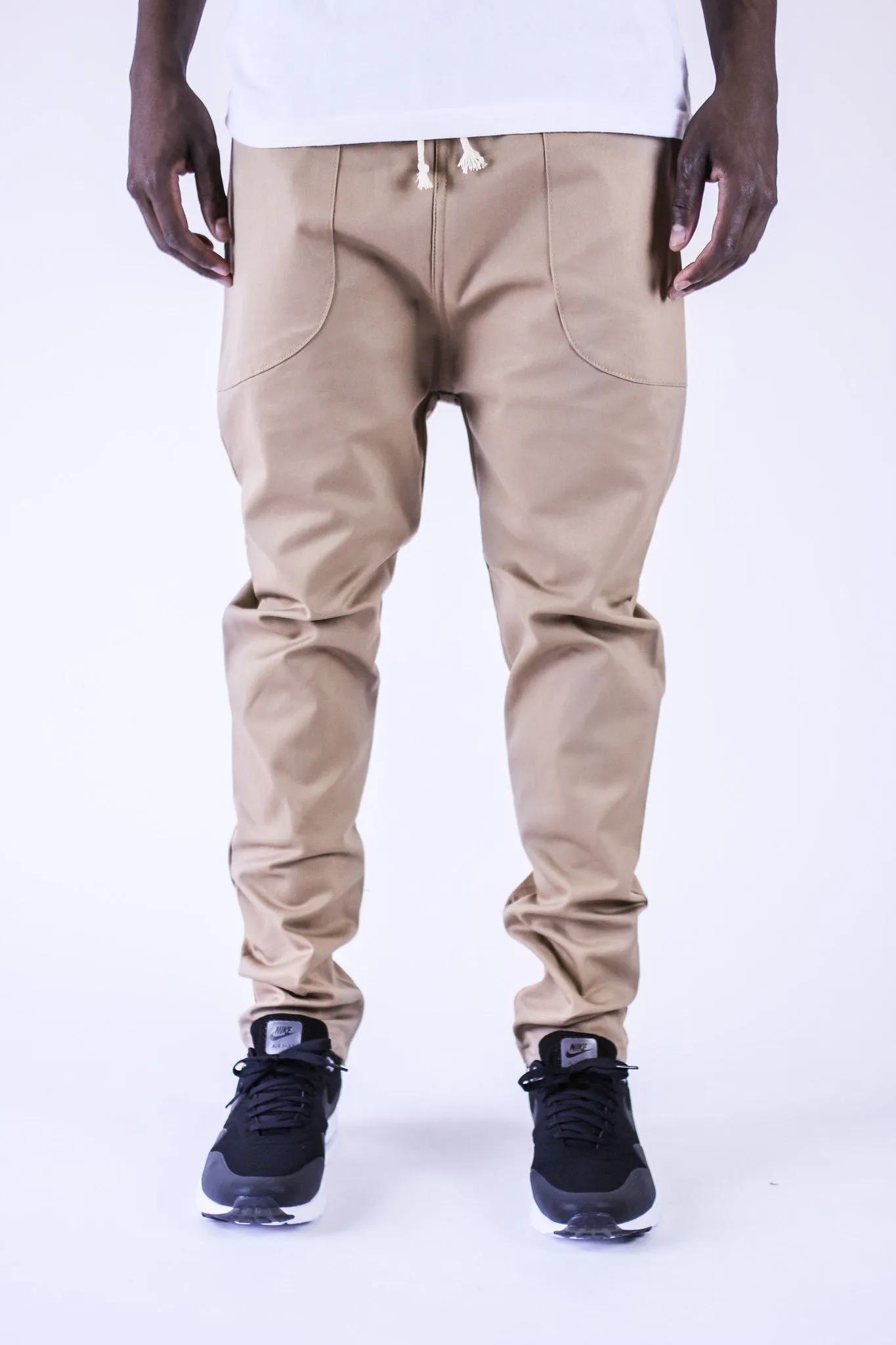 Dropcrop Pants Khaki
