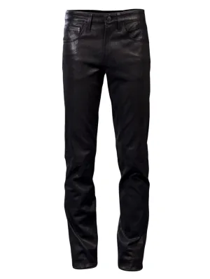Elegant Style Genuine Leather Pants for Men